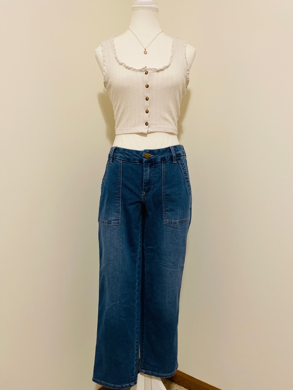 |D.jeans| Women’s Mid-Rise Utility Jeans